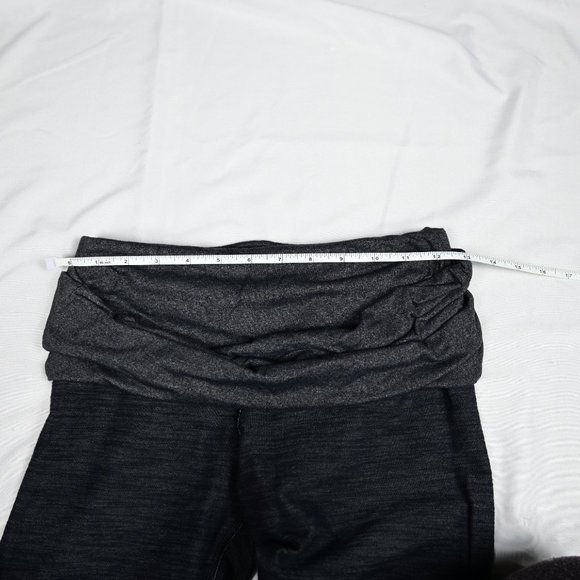 Lululemon Thick Yoga 3/4 Gray Legging High Waist - Picture 4 of 6